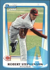 2011 Bowman Draft Prospects Blue #BDPP83 Robert Stephenson 497/499